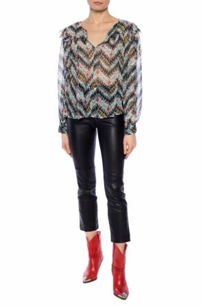 Ruffled silk top, zdjęcie 2 Ruffled silk top od Isabel Marant Etoile